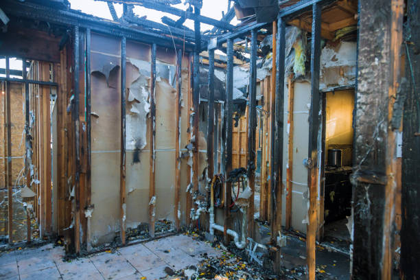 Professional Soot Cleanup technician working in Vidalia, LA